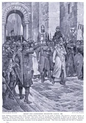 Bischof Odo kapituliert in Rochester: Burg AD 1088, 1920er Jahre